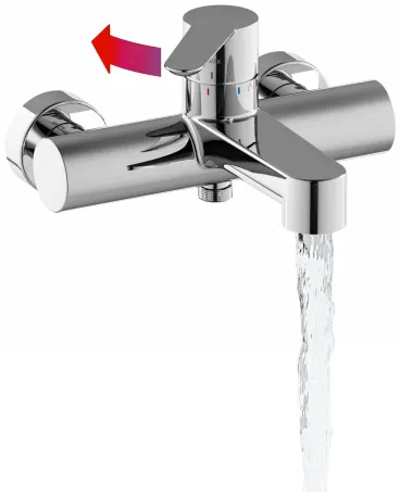 Puri kádcsaptelep 150 mm PU 022.00CR, króm