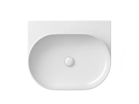 Yard 60 kerámiamosdó, matt fehér, túlfolyó furat nélkül