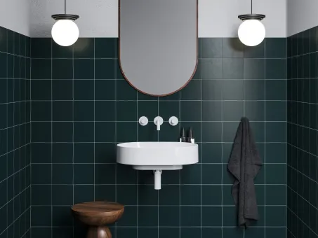 Yard 60 kerámiamosdó, matt fehér, túlfolyó furat nélkül