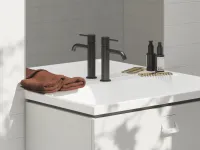 Espirit álló mosdócsaptelep 190 mm leeresztő nélkül ES 012.20GB, Graphite Brushed