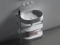 Yard 60 kerámiamosdó, fehér, túlfolyó furat nélkül