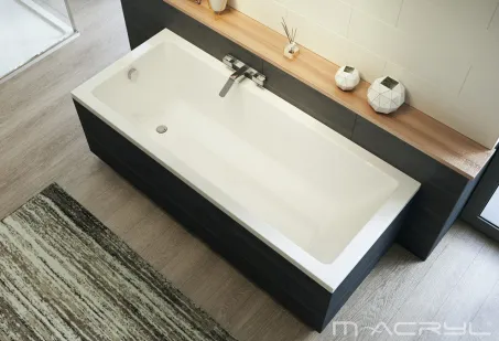 Sandra egyenes akril kád 170x75