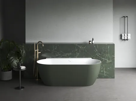 Espirit padlón álló kádcsaptelep szettel ES 080.60RGB.RB07G, Rose Gold Brushed