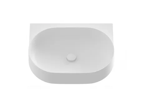 Yard 60 kerámiamosdó, fehér, túlfolyó furat nélkül