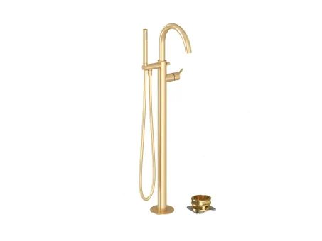 Espirit padlón álló kádcsaptelep szettel ES 080.60GLB.RB07G, Gold Brushed
