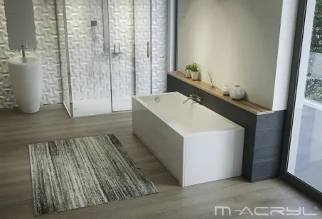 Sandra egyenes akril kád 160x70