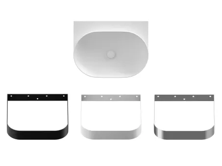 Yard 60 kerámiamosdó, fehér, túlfolyó furat nélkül