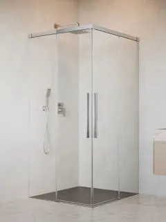 Idea 8 QL KDD szögletes zuhanykabin 80x90 átlátszó