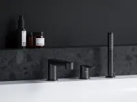 Puri kádperem csaptelep szett PU 026.20BL, fekete