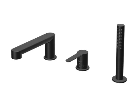 Puri kádperem csaptelep szett PU 026.20BL, fekete