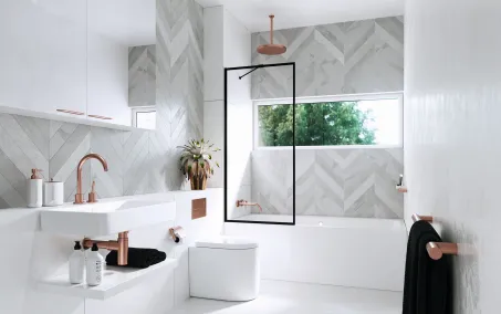 Modo New Black PNJ II Frame fekete kádparaván 60 átlátszó