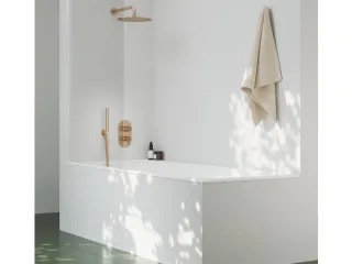 Espirit falba süllyesztett csaptelep, háromutas, belső egység nélkül ES 068.60RGB.O3.RB07F, Rose Gold Brushed