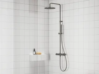 Espirit termosztátos zuhanyoszlop szettel ES 091.20GB, Graphite Brushed