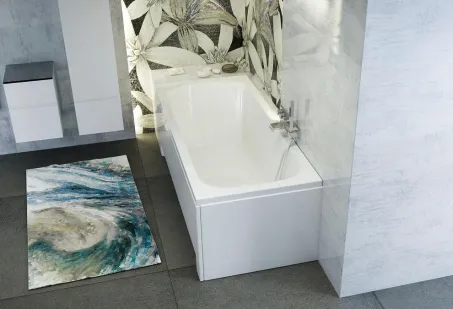 Mira egyenes akril kád 120x70