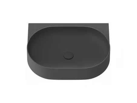 Yard 60 kerámiamosdó antracit, túlfolyó furat nélkül