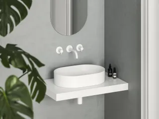 Ceramic Slim O 55 kerámiamosdó matt fehér