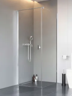 Nes KDJ I szögletes zuhanykabin 100x75 átlátszó balos