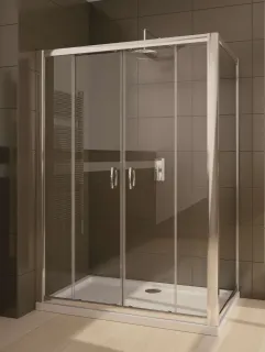 Premium Plus DWD+S szögletes zuhanykabin 140x70 átlátszó