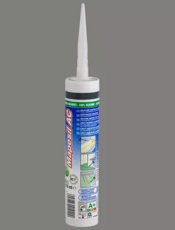 Mapei mapesil ac szilikon,hézagkitöltő cementszürke színbe