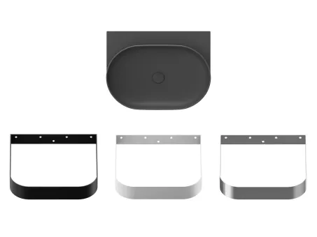 Yard 60 kerámiamosdó antracit, túlfolyó furat nélkül