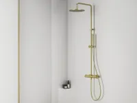 Espirit termosztátos zuhanyoszlop szettel ES 091.60GLB, Gold Brushed