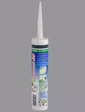 Mapei mapesil ac szilikon,hézagkitöltő középszürke színbe