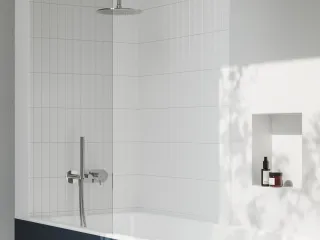 Espirit falba süllyesztett csaptelep szettel, háromutas, belső egység nélkül ES 068.00CR.O3.RB07D.+S, Chrome