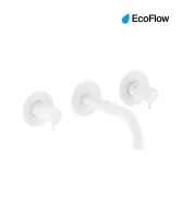 Espirit falba süllyesztett mosdócsaptelep belső egységgel ES 019.10WV.O1, White Velvet