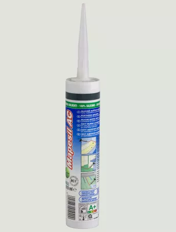 Mapei mapesil ac szilikon,hézagkitöltő holdfehér színbe