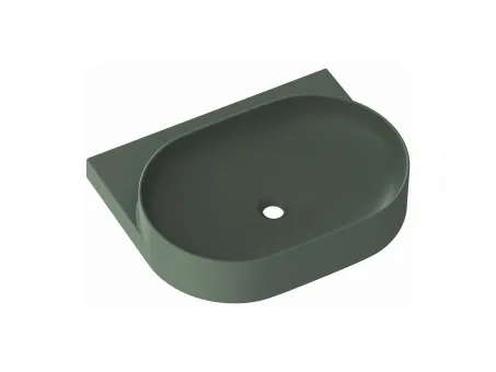 Yard 60 kerámiamosdó Grey Green, túlfolyó furat nélkül