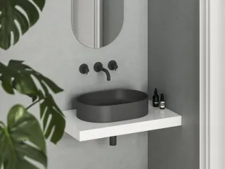 Ceramic Slim O 55 kerámiamosdó antracit