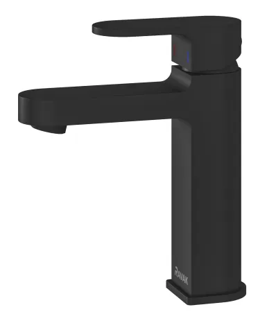 Chrome mosdócsaptelep 180 mm lefolyó nélkül CR 014.20BL, fekete