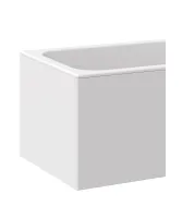 Oldallap MDF 75 B fehér