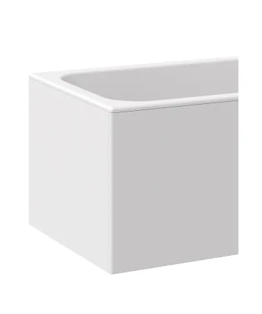 Oldallap MDF 75 B fehér