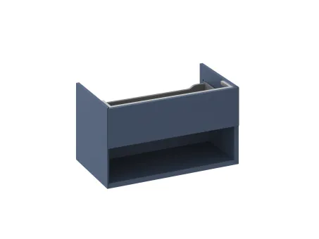 SD Lite 80 fürdőszobai szekrény mosdó alá Deepsea Blue
