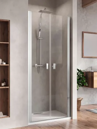 Nes 8 DWD I zuhanyajtó 100 (50B+50J) átlátszó