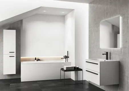 Oldallap MDF 75 B fehér