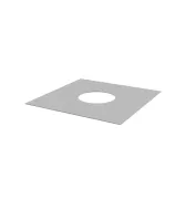 Alsó szigetelő gallér SN501-hez  300 x 300 mm
