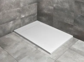 Teos F lapos szögletes fehér zuhanytálca 140x70 fehér