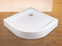 Ronda 90x90 zuhanytálca PU fehér