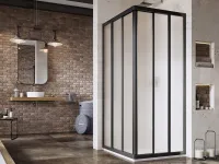 Supernova ASRV3-75 zuhanykabin-198 fekete+grape