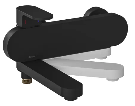 Chrome kádcsaptelep szett nélkül CR 022.20BL, fekete