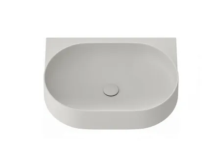 Yard 60 kerámiamosdó Smoke Grey, túlfolyó furat nélkül