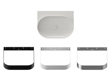 Yard 60 kerámiamosdó Smoke Grey, túlfolyó furat nélkül