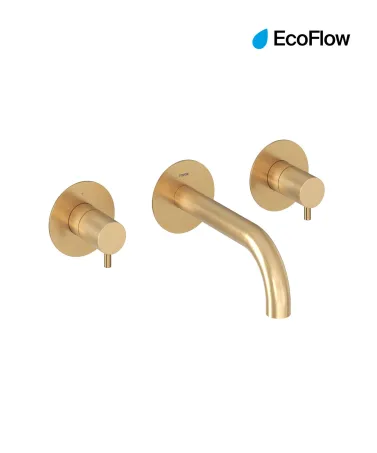 Espirit falba süllyesztett mosdócsaptelep belső egységgel ES 019.60GLB.O1, Gold Brushed