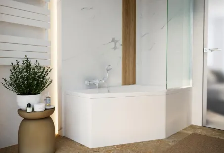 Venus aszimmetrikus akril kád 160x90 balos