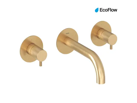 Espirit falba süllyesztett mosdócsaptelep belső egységgel ES 019.60GLB.O1, Gold Brushed