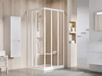 Supernova ASRV3-80 zuhanykabin 198 fehér+transparent