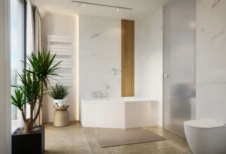 Venus aszimmetrikus akril kád 160x90 jobbos