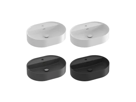 Ceramic Slim Shelf O 55 kerámiamosdó fehér